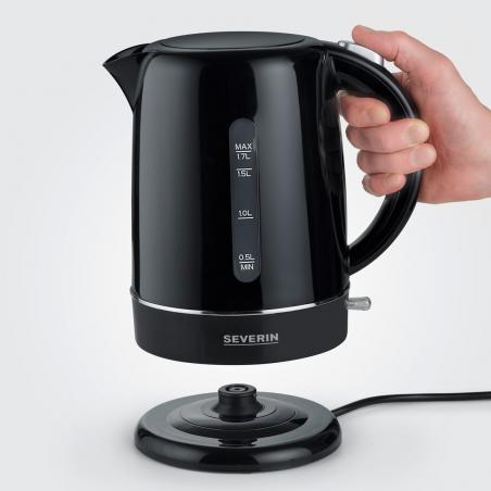 Severin WK 4322 tetera eléctrica 1,7 L 2200 W Negro