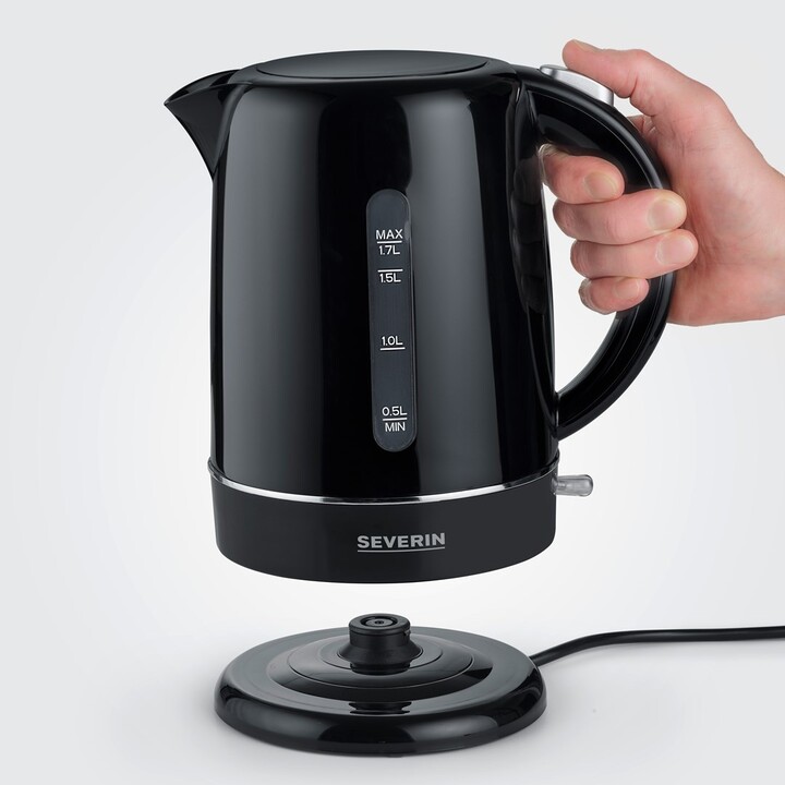 Severin WK 4322 Wasserkocher 1,7 l 2200 W Schwarz