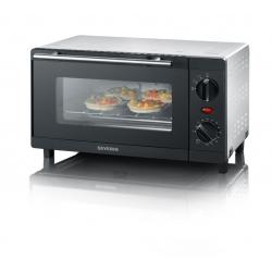 Severin TO 2052 horno tostador 80 L 800 W Negro Parrilla