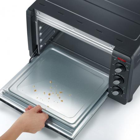 Severin TO 2067 horno tostador 20 L 1500 W Negro Parrilla