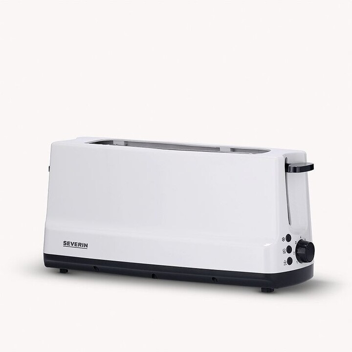 Severin AT 2232 tostadora 2 rebanada(s) 800 W Gris, Blanco