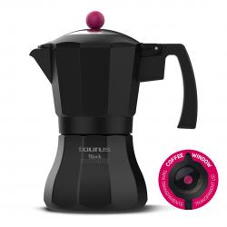 Taurus Black Moments 3 Cafetera italiana Negro
