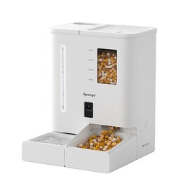 SPONGE Pet Feeder Smart Dual - dispensador inteligente de comida para mascotas – 5l