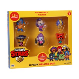 FIGURE BRAWL STARS S2 - CONFEZIONE DA 8 DELUXE BOX VER.B