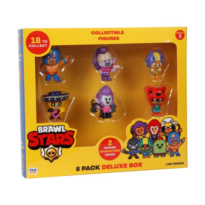 FIGURE BRAWL STARS S2 - CONFEZIONE DA 8 DELUXE BOX VER.B