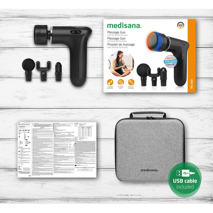 Medisana MG 560 Pistolet masseur chaud et froid