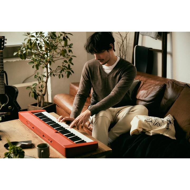 Casio CT-S1 Sintetizador digital 61 Rojo