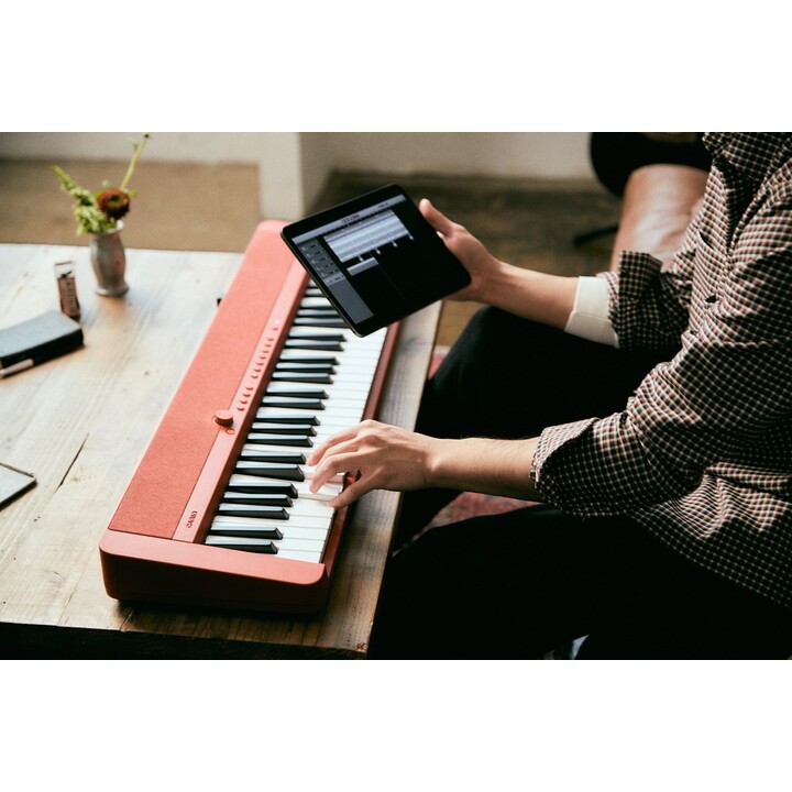 Casio CT-S1 Sintetizador digital 61 Rojo
