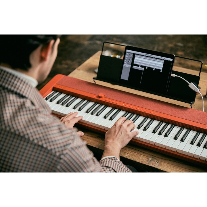 Casio CT-S1 Sintetizador digital 61 Rojo