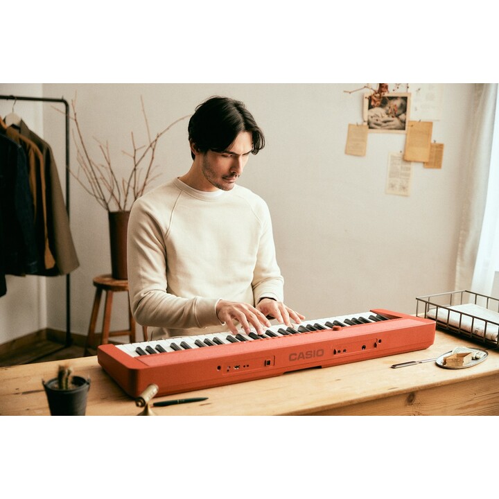 Casio CT-S1 Sintetizador digital 61 Rojo