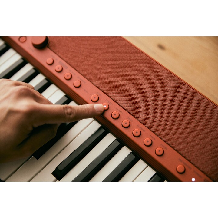 Casio CT-S1 Sintetizador digital 61 Rojo
