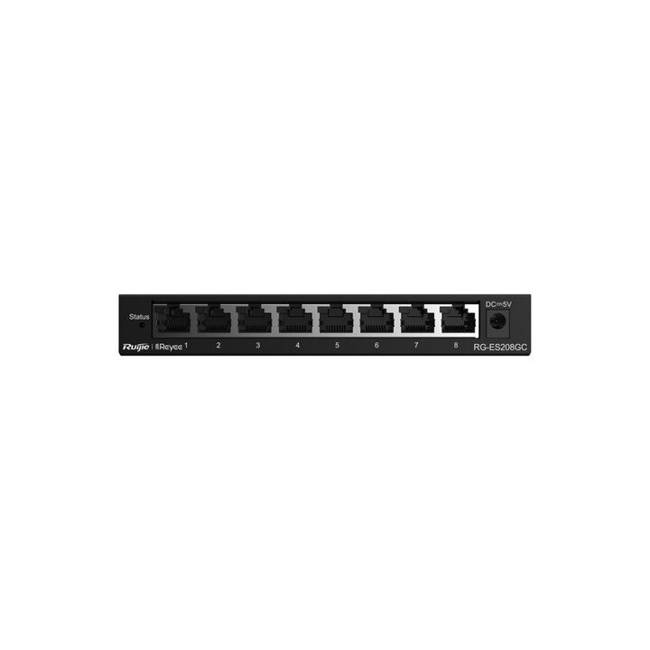 Ruijie Networks RG-ES208GC Switch gestito L2 Gigabit Ethernet (10/100/1000) Grigio