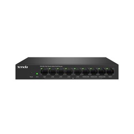 Tenda G0-8G-PoE Routeur connecté Gigabit Ethernet Noir