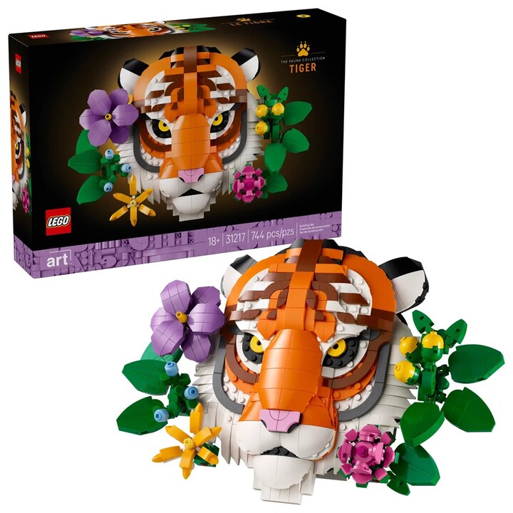 LEGO ART 31217 Coleção Vida Selvagem - Tigre