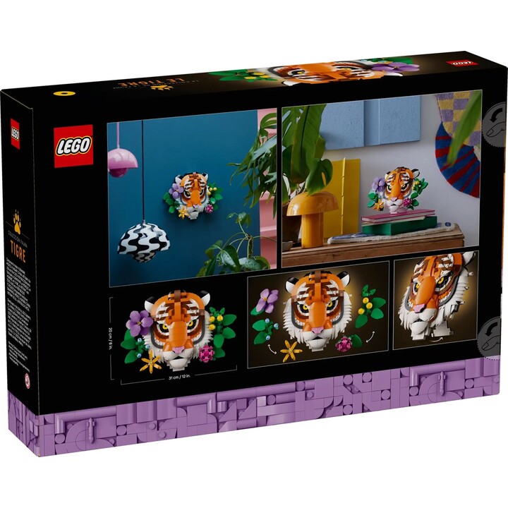 LEGO ART 31217 Coleção Vida Selvagem - Tigre