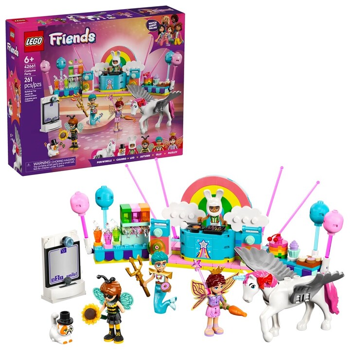 LEGO FRIENDS 42661 Fiesta de disfraces con unicornio y hada