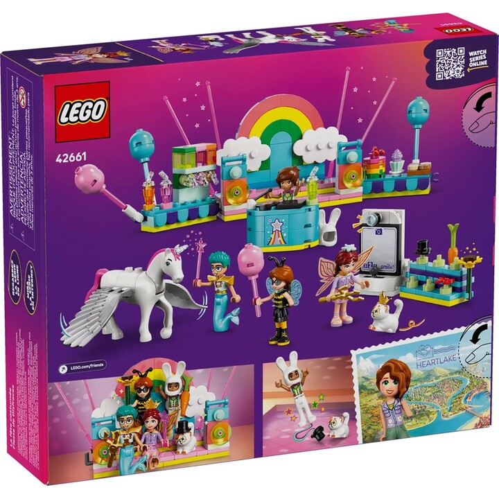 LEGO FRIENDS 42661 Fiesta de disfraces con unicornio y hada