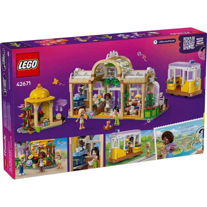 LEGO FRIENDS 42671 Plant Café e negozio di fiori