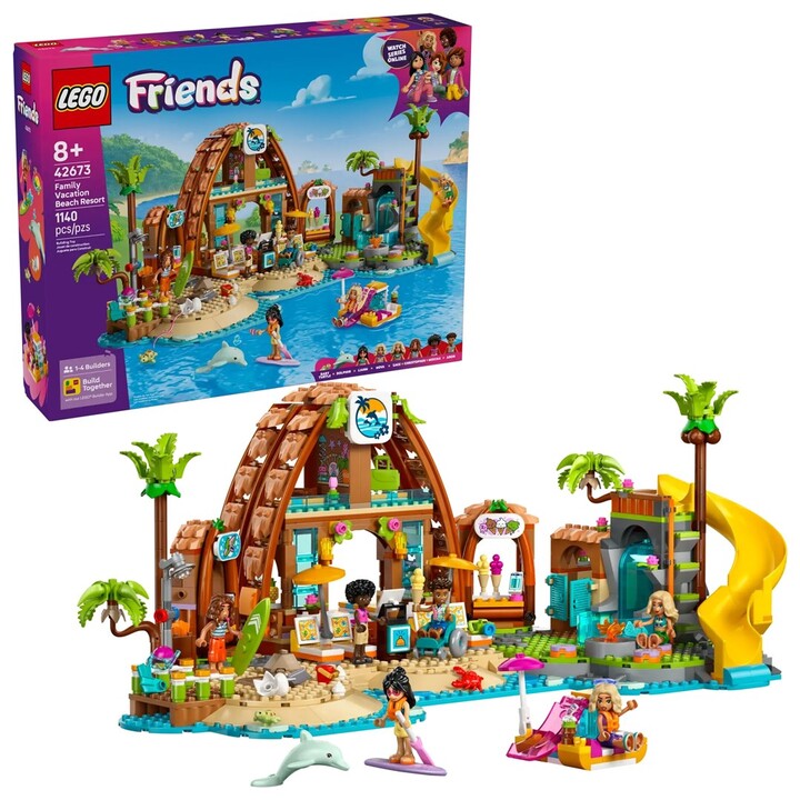 LEGO FRIENDS 42673 Familienurlaub Strandresort