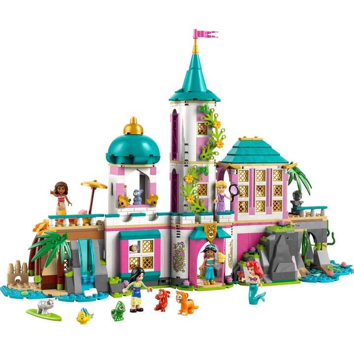 LEGO DISNEY 43267 Château des Princes et animaux royaux