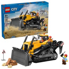 LEGO CITY 60466 Bulldozer giallo