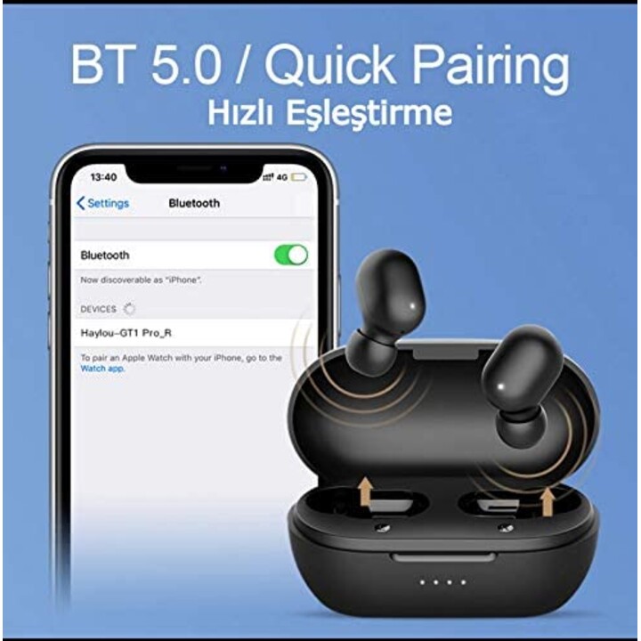 Xiaomi Haylou GT1 Pro TWS Preto