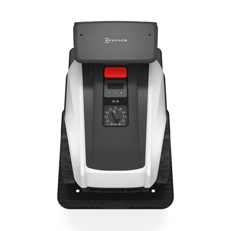 Ecovacs GOAT O500 Panorama Robot cortacésped Batería Negro, Blanco