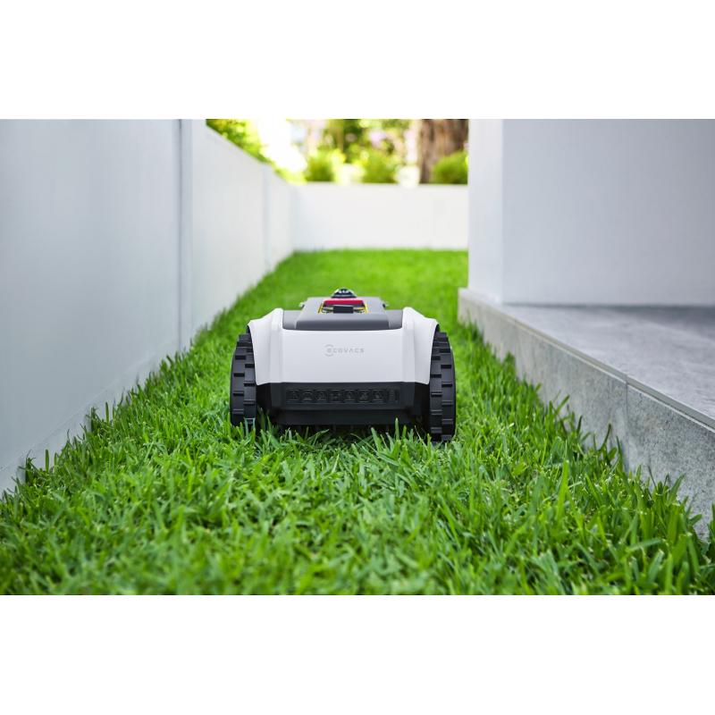 Ecovacs GOAT O500 Panorama Robot cortacésped Batería Negro, Blanco