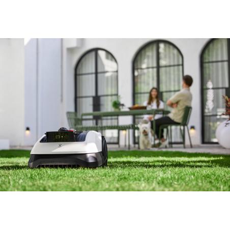 Ecovacs GOAT O500 Panorama Robot cortacésped Batería Negro, Blanco