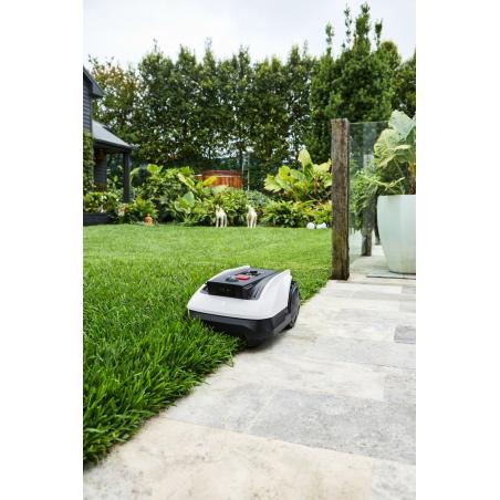 Ecovacs GOAT O500 Panorama Robot cortacésped Batería Negro, Blanco