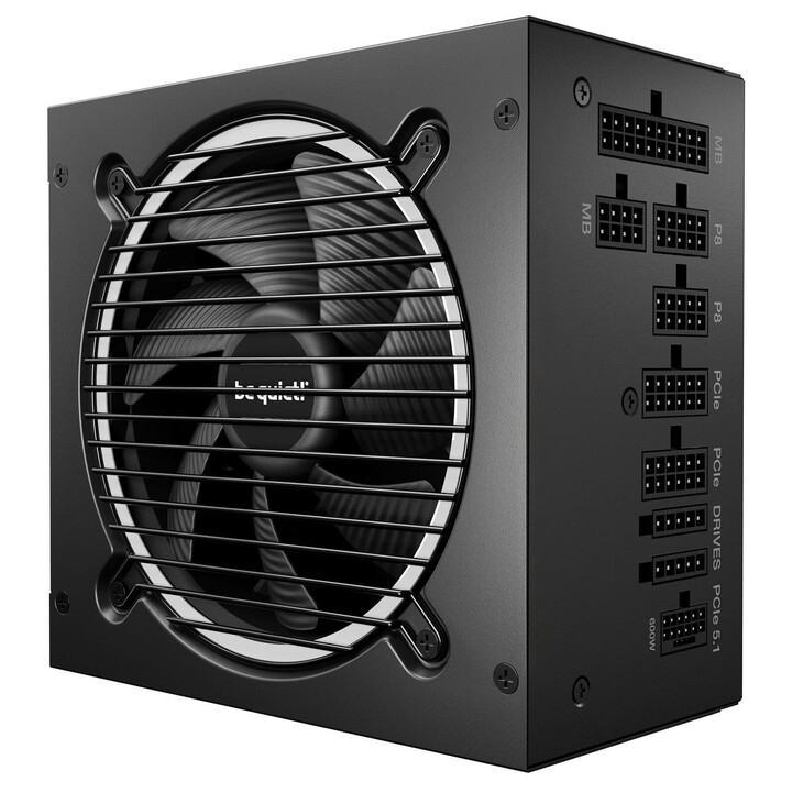 be quiet! Pure Power 13 M 850W fuente de alimentación ATX 3.1 negra
