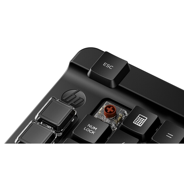 HP 435 Clavier numérique sans fil programmable noir