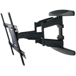 Ultra Slim Full Motion LCD TV-Wandhalterung für 40-80" Fernseher, schwarz