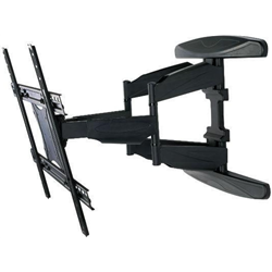 Ultra Slim Motion Full Motion LCD TV Wall Monte per 40-80 \ "TVS, nero
