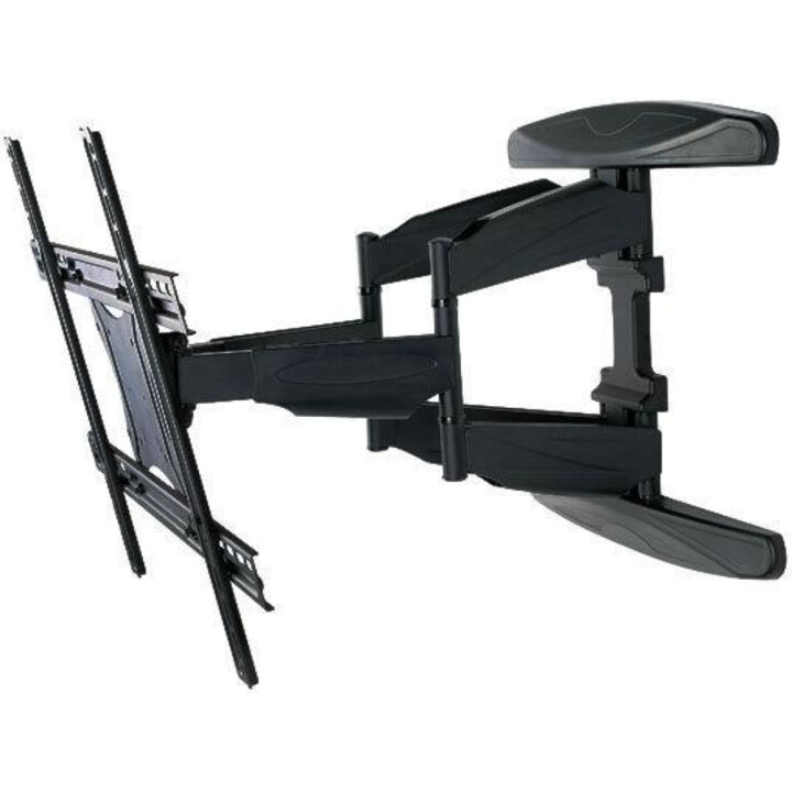 Ultra Slim Motion Full Motion LCD TV Wall Monte per 40-80" TVS, nero