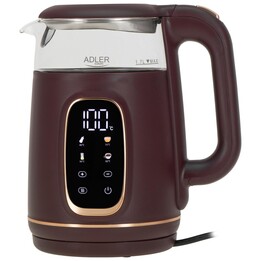 ADLER AD 1305 burgunderfarbener Wasserkocher