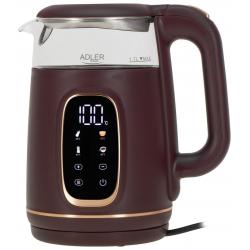 ADLER AD 1305 hervidor eléctrico burdeos