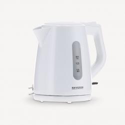 Severin WK 3411 tetera eléctrica 1 L 2200 W Blanco