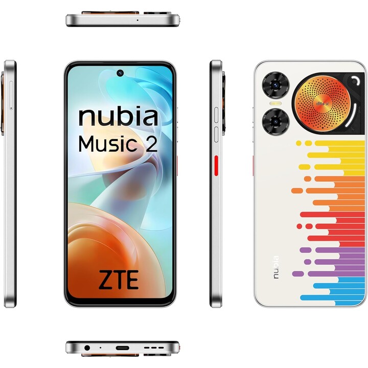 ZTE Nubia Music 2 4GB 128GB 6.6 inch 500mAh NFC Dual Sim Melody Wave