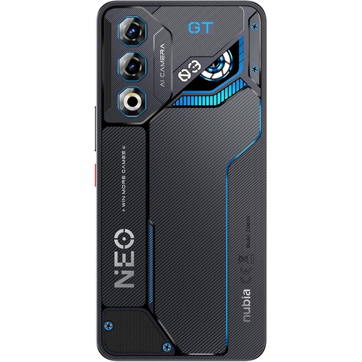 Nubia Neo 3 GT 5G, 12 GB 256 GB, 6,8 OLED FHD+, 5000 mAh, Schwarz