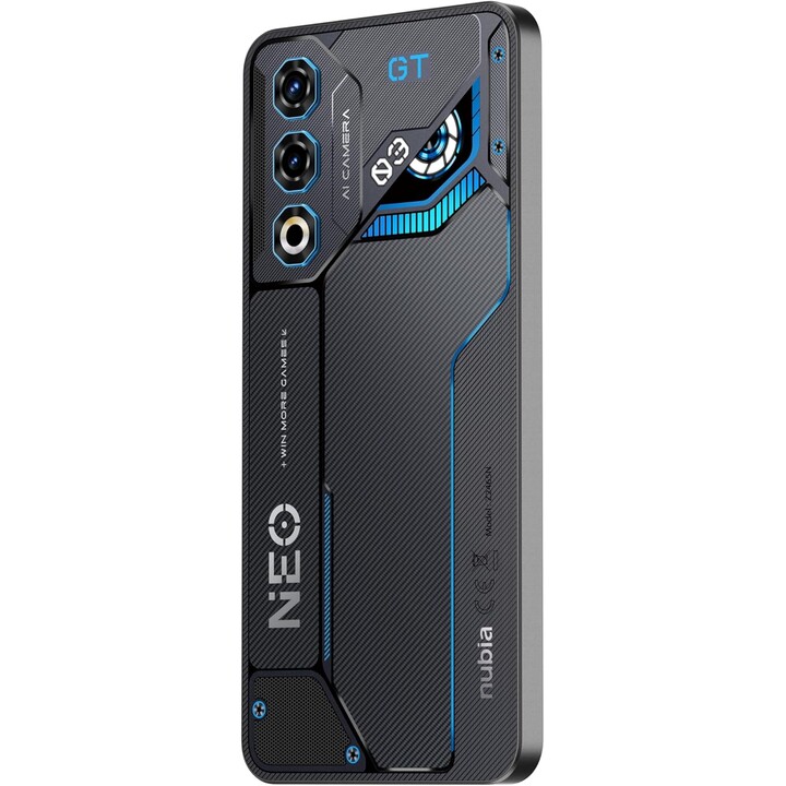 Nubia Neo 3 GT 5G, 12GB 256GB, 6.8 OLED FHD+, 5000mAh, Negro