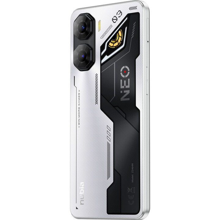 Nubia Neo 3 5G, 6,8 Bildschirm, 5200 mah, 33 W, 8GB 256 GB, Silber