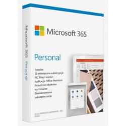 Microsoft 365 Personal PL (1 persona; 5 dispositivos; 12 meses; versión física; Polonia) (EP2-32454)
