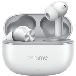 Realme Buds T200 Lite, 12.4mm Dynamic Drivers, Up to 48 Hours, 45mm, IPX4 Waterproof, Gray