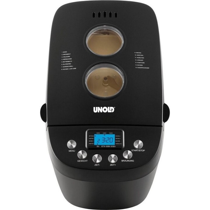 UNOLD 68525 Bread Maker Big Black Backmeister