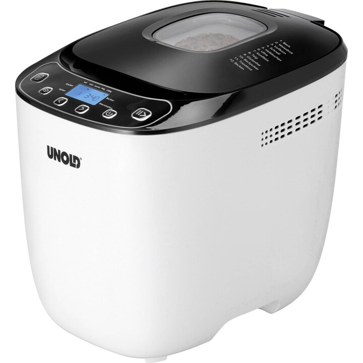 Máquina de fazer Pão UNOLD 68010 Backmeister Design Branco Preto