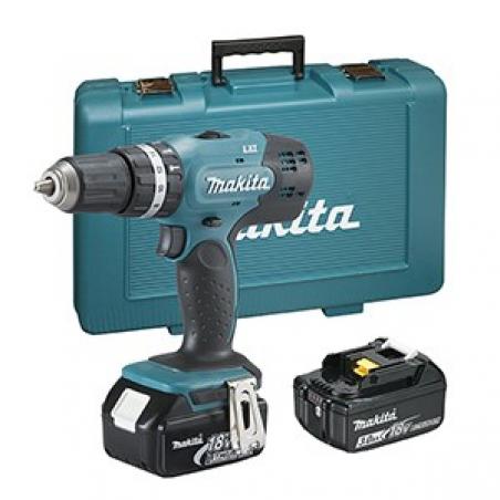 Makita DHP453RFE taladro 1300 RPM Sin llave 1,8 kg Verde