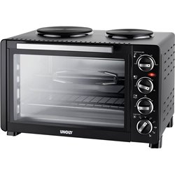 UNOLD 68885 Pequeno Mini Forno de Cozinha Tudo em Um
