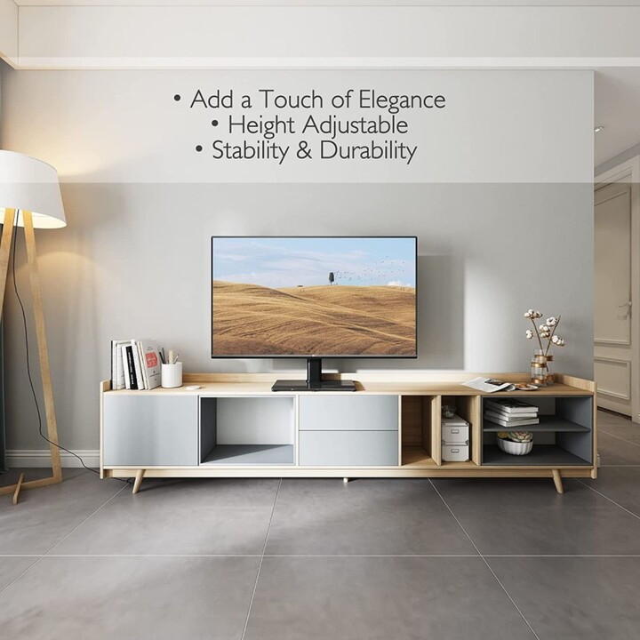 Techly ICA-LCD S07L desk stand for TV 32-65 black