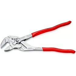 Alicates Llave Alicates y llave en una sola herramienta, Longitud 300 mm, Superficie cromada